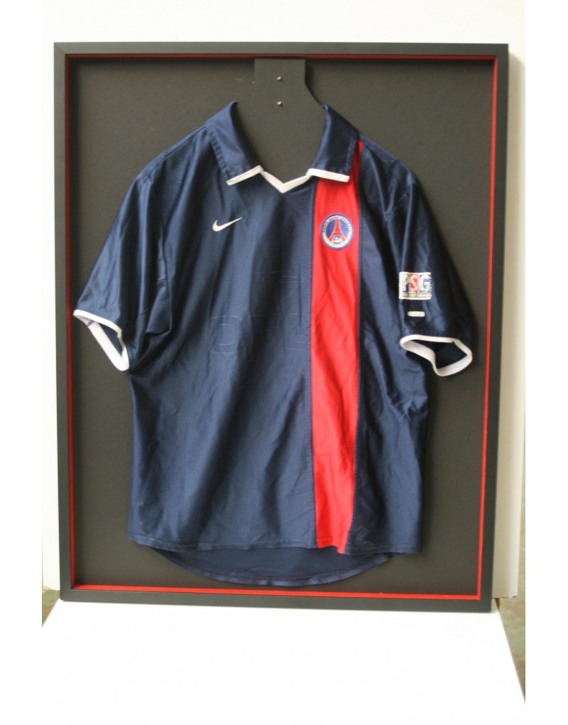 Vivarti Cadre de présentation standard pour maillot de football, maillot de  rugby, t-shirt de groupe, boîte à ombres – 40 x 50 cm – Cadre doré, cadre